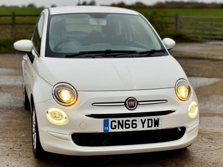 2016 Fiat 500 1.2 ECO Pop Star Euro 6 (s/s) 3dr Hatchback Petrol Manual
