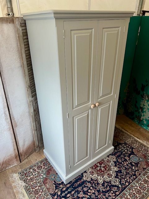 Gorgeous solid pine single wardrobe – local delivery
