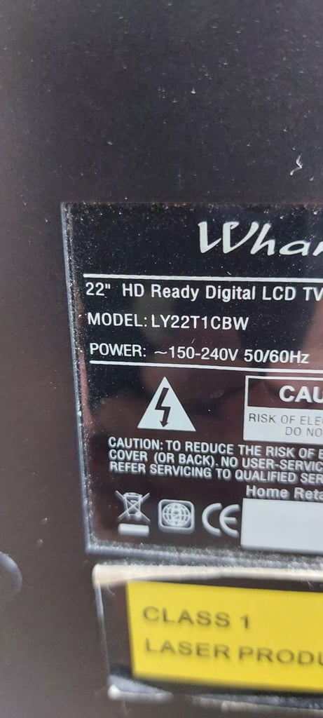 22 inch Hd Ready Hdmi Tv