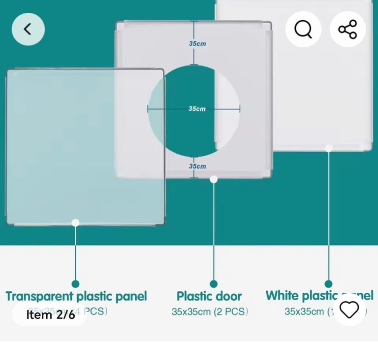 Pet enclosure 