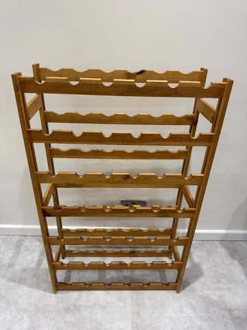 Natural stain Pine Wood Wine Rack in Axbridge, Somerset Gumtree