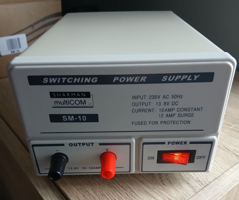 C.B. POWER SUPPLY 10AMP