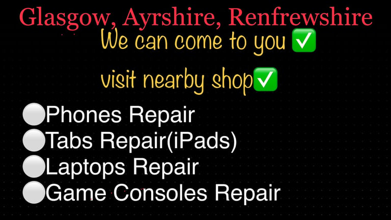 Revive Your Devices with Expert Phone, iPad Laptop,Game Console Repair Services! IT Repair