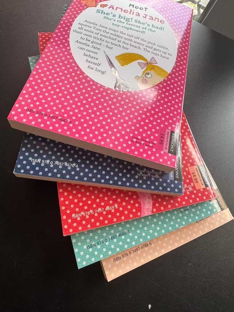 Amelia Jane by Enid Blyton - 5 Books Set