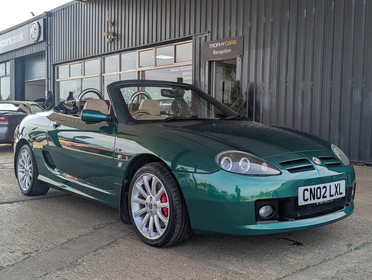 MGTF 160-LOW MILES-RARE!-BEAUTFIUL-1YR MOT-NEW HEADGASKET, CAMBELT 1YR WARRANTY