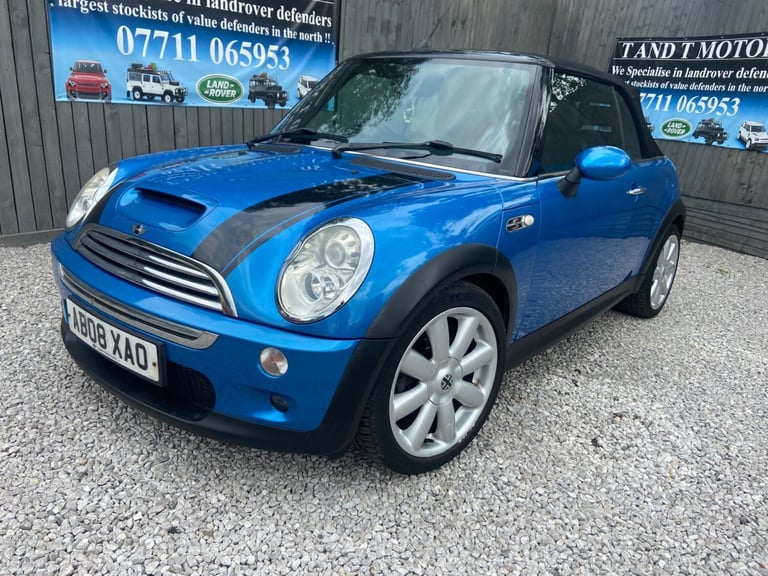 2008 MINI Convertible 1.6 Cooper S Euro 4 2dr CONVERTIBLE Petrol Manual