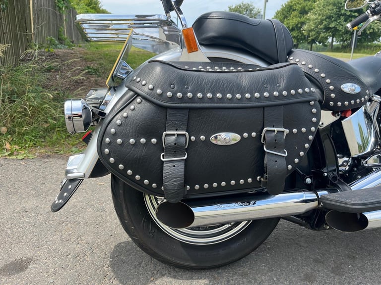 HARLEY DAVIDSON FLSTCI HERITAGE SOFTAIL CLASSIS 100th ANN, 14,318 MILES, £8495