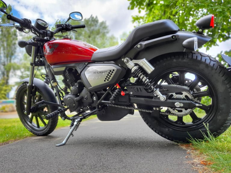 NEW Keeway K LIGHT 125 CBT Learner Legal Harley Style Cruiser Motorcycle