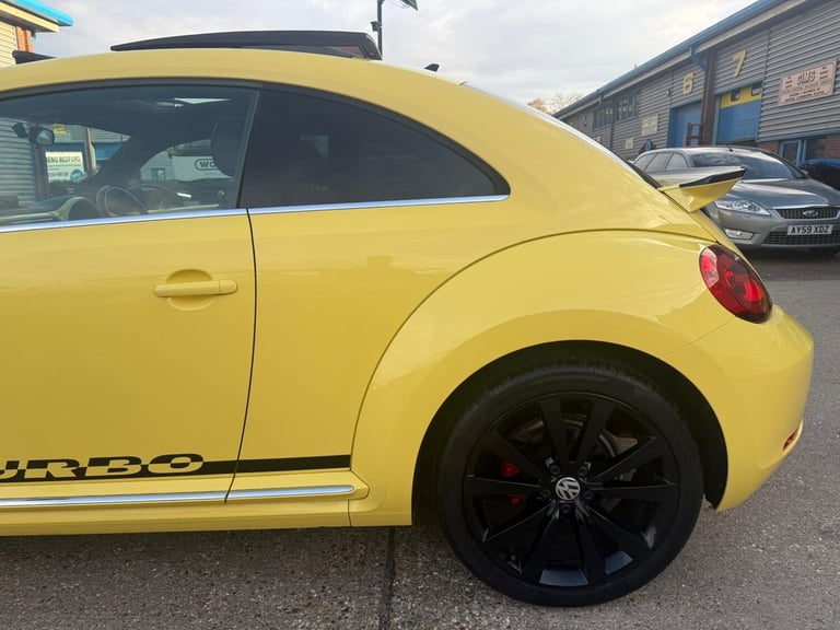 2013 Volkswagen Beetle 2.0 TSI 210 Turbo Black 3dr DSG HATCHBACK Petrol Automatic