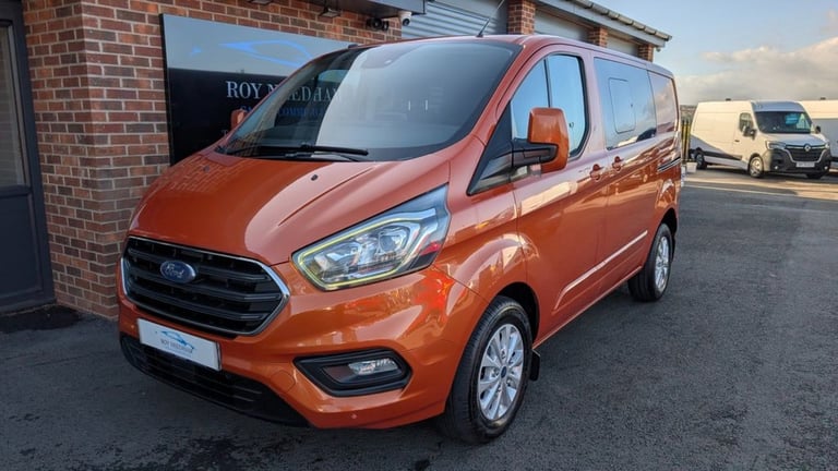 2019 19 FORD TRANSIT CUSTOM 2.0 320 ECOBLUE LIMITED CREW VAN DOUBLE CAB 5DR DIES