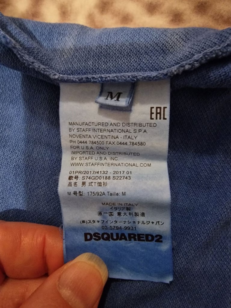 Dsquared2 Mens Polo Shirt *New Without Tags*