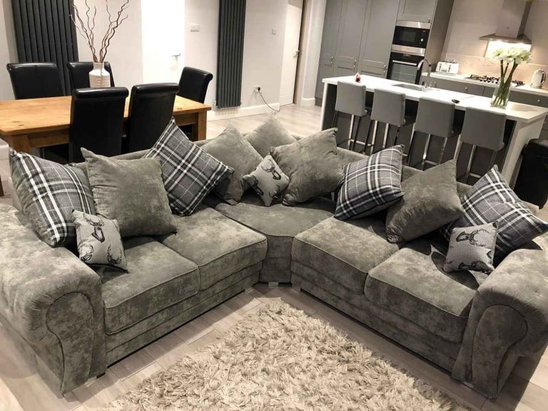 Luxury Brand New Verona Corner Sofa Delivery Available