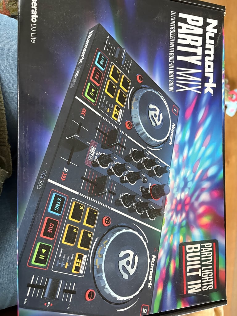 image for Numark party mix DJ decks brand new
