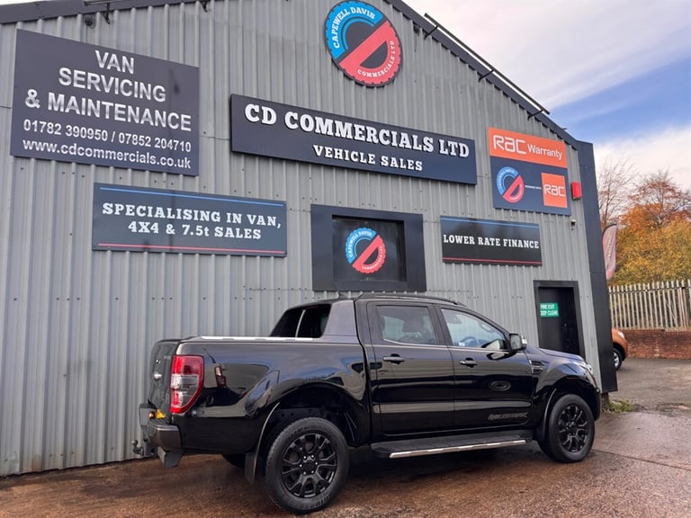 2021 Ford Ranger 2.0TDCI WILDTRAK 10 Speed Automatic Double Cab Pick Up Euro 6 NO VAT Pick Up Die...