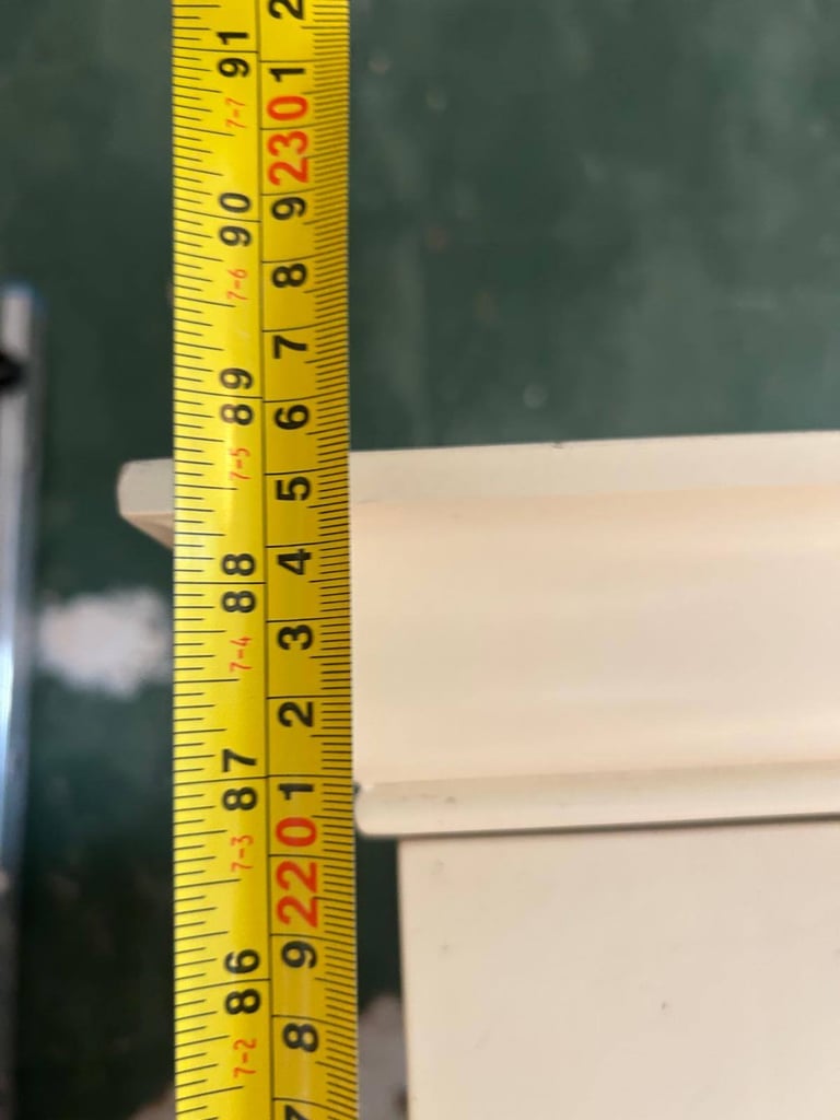 Cream kitchen dresser 