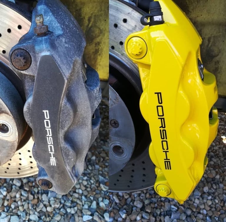 Porsche brake calipers 