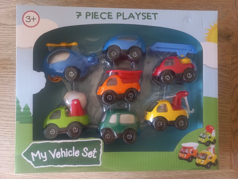 image for NEW TOY VEHICLE SET ( PROCEEDS TO GUIDE DOGS )