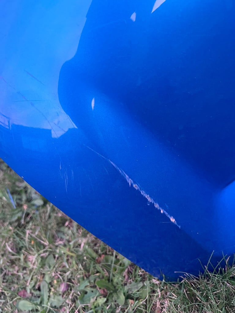 Vauxhall Astra h vxr rear bumper Arden blue 