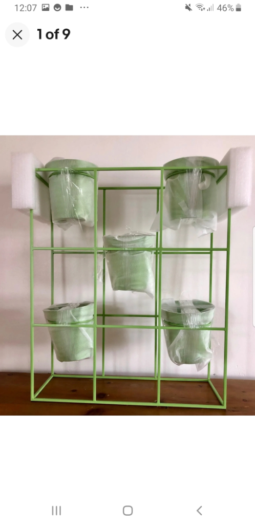 image for My Home stories  . Brand new 5 pot wall planter  