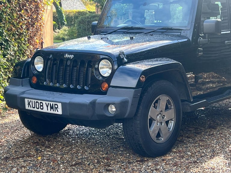 2008 Jeep Wrangler 2.8 CRD Sahara Unlimited 4dr Auto CONVERTIBLE DIESEL Automatic