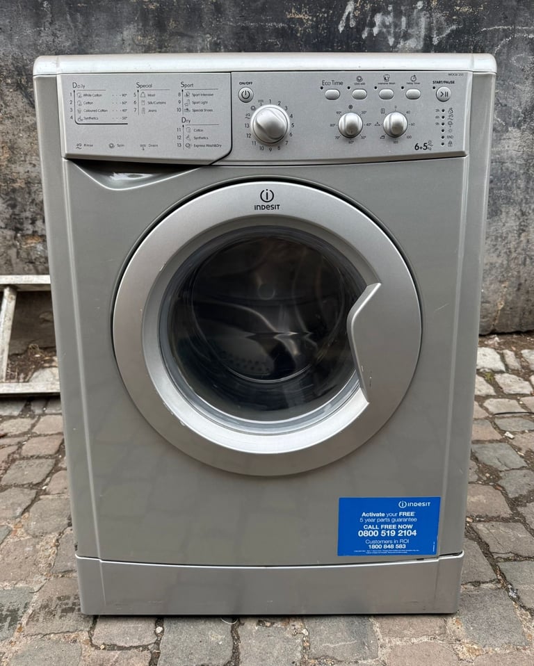 Indesit Silver Washer Dryer With Free Delivery N Warranty 