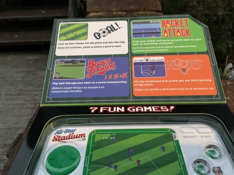 MY ARCADE: ALL STAR STADIUM POCKET PLAYER DGUNL3275 - RETRO GAME - NEW | SEALED