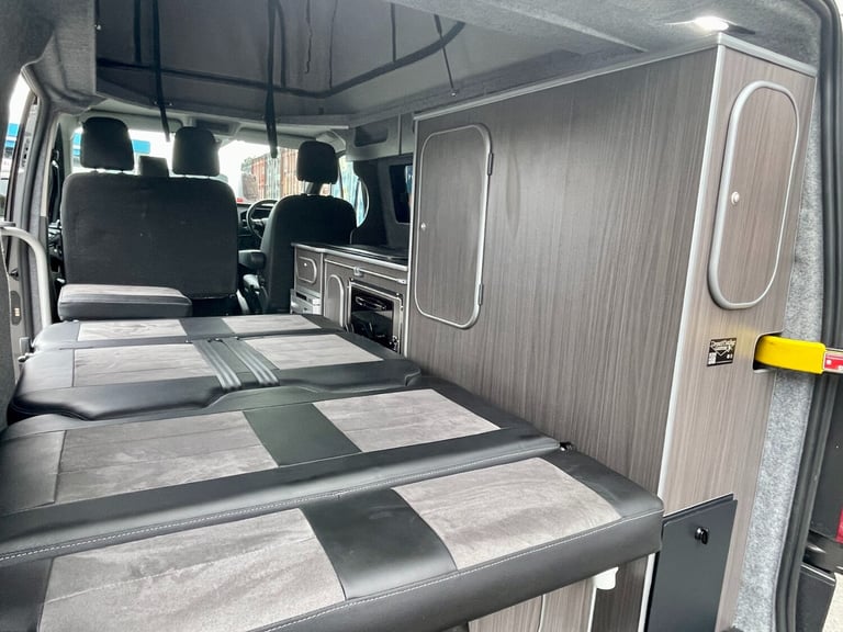 2022 Ford Transit Custom 2.0 EcoBlue 185ps Low Roof Sport Auto Camper with Pop Top PANEL VAN Dies...