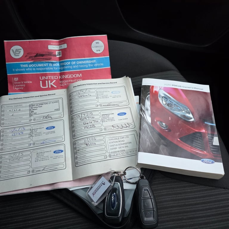 FORD FOCUS MK3 TITANIUM MODEL 1.6 DIESEL 115 BHP YEAR 2012 12 MONTHS MOT £20 ROAD TAX PER YEAR!!!