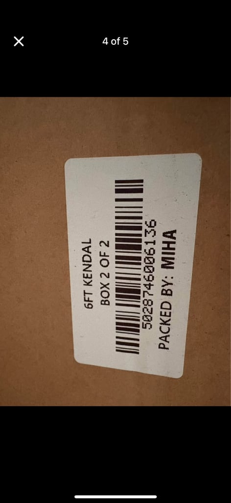 BNIB 6ft Kendal rabbit hutch and run