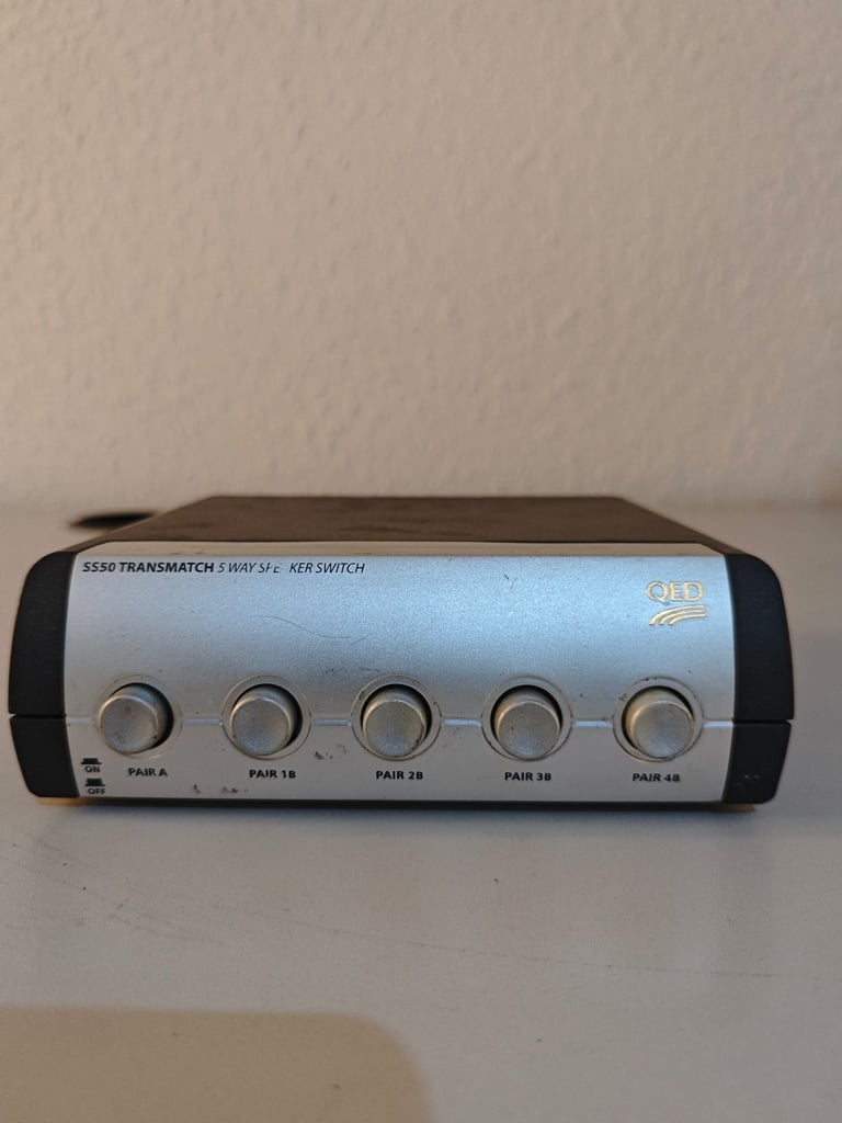 image for The QED SS50 Transmatch 5 way Multi Speaker Switch