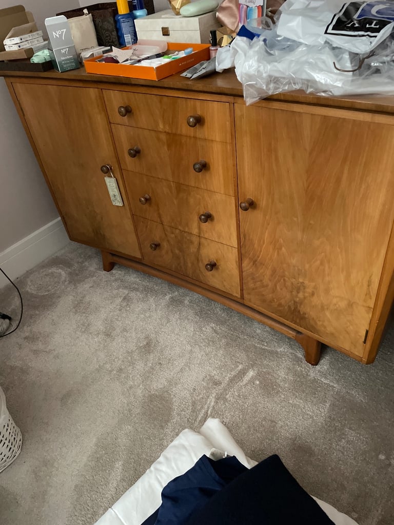 Wallnut sideboard price reflects quick sale