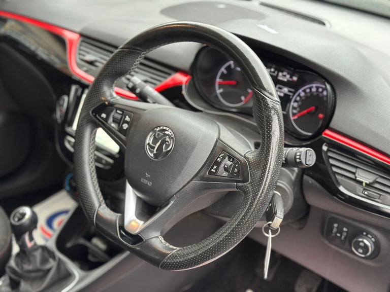 2019 Vauxhall Corsa 1.4i SRi VX Line Nav Black Euro 6 (s/s) 5dr HATCHBACK Petrol Manual