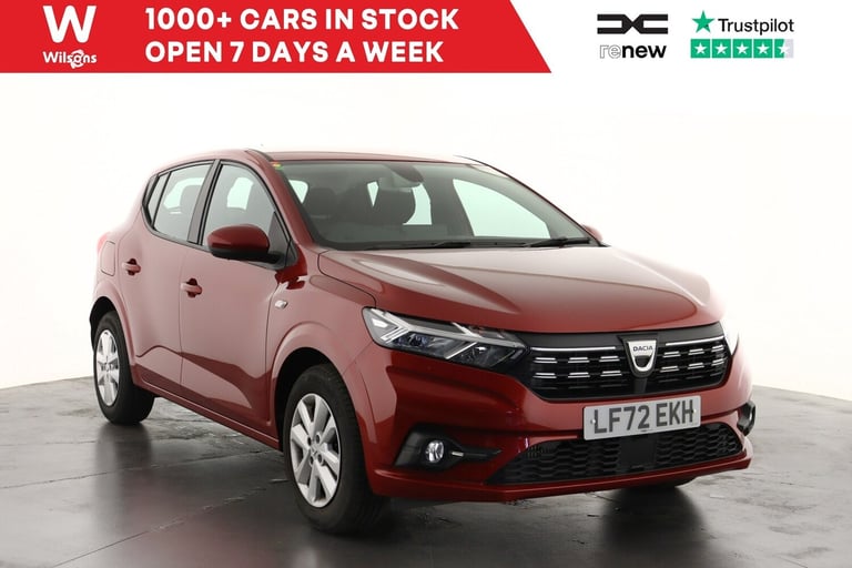2022 Dacia Sandero 1.0 TCe Comfort 5dr Hatchback Petrol Manual