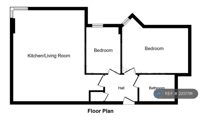 2 bedroom flat in The St. George Building, Leeds, LS1 (2 bed) (#2251791)