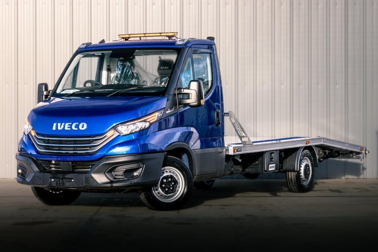 2025 Iveco Daily 140bhp 2.3Diesel Silver Recovery Truck Car Transporter 