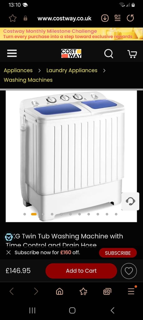 image for Portable washer spinner 