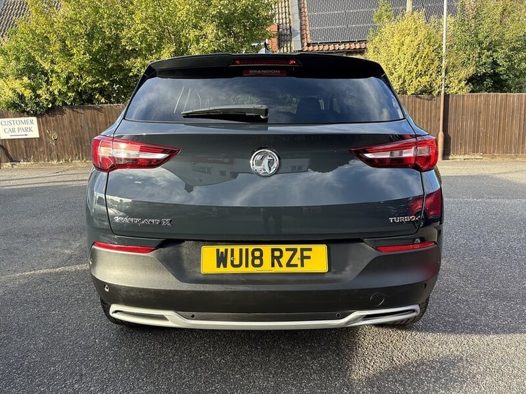2018 Vauxhall Grandland X Turbo Tech Line Nav SUV Petrol Manual