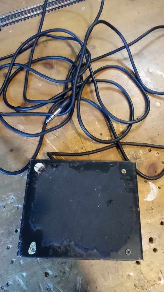 image for Vintage Marshall amp footswitch Channel and Reverb.
