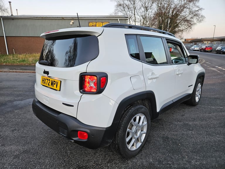 2022 72 Jeep Renegade 1.0 T3 GSE Limited White 5dr Damaged Repaired