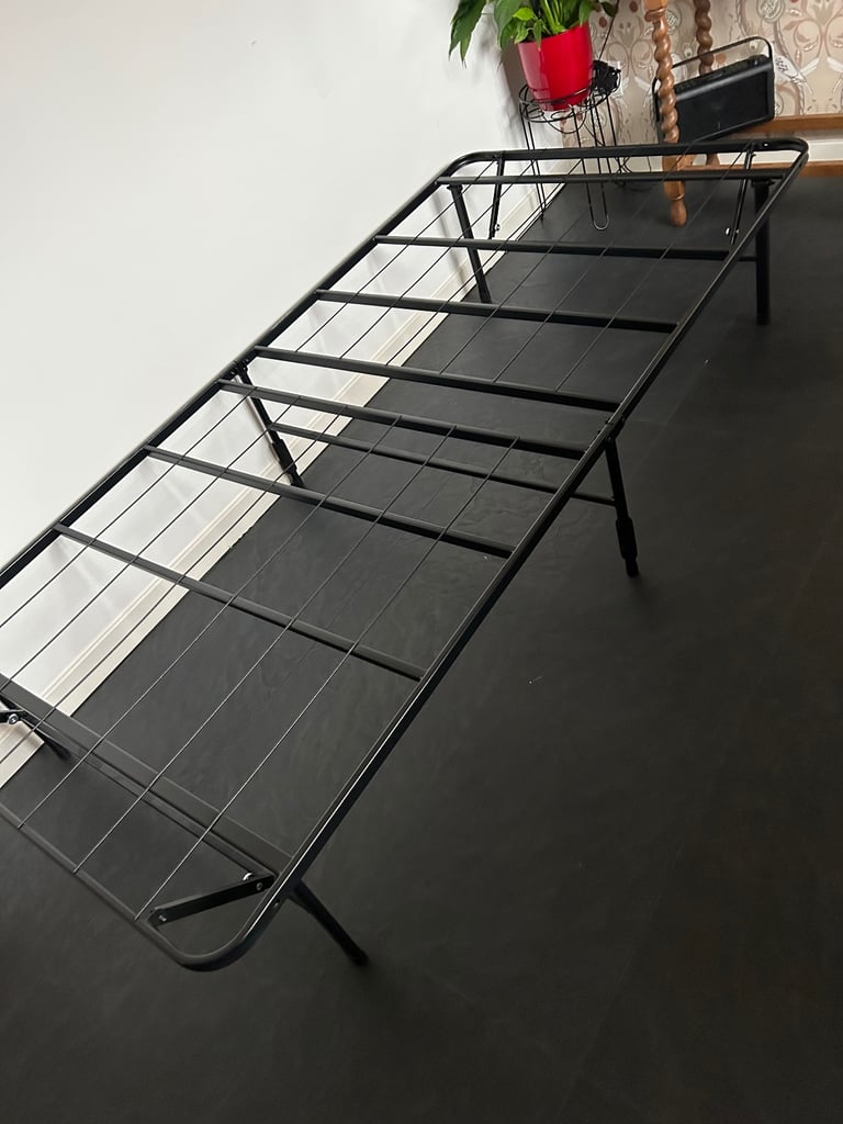 image for Folding frame with single mattress/As New