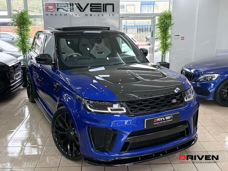 20K EXTRAS! RANGE ROVER SPORT SVR + CARBON + 23 URBAN ALLOYS + FREE DELIVERY!