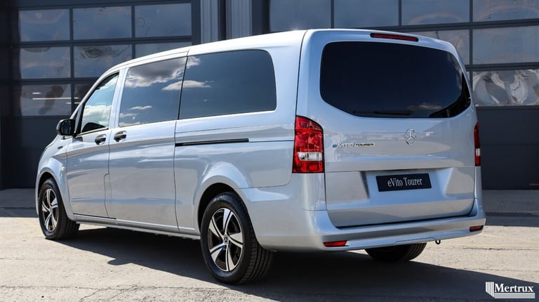 1969 Mercedes-Benz Vito 100kWh SELECT Tourer Double Cab (Auto) FWD L3 (8Seat) Window Van Electric...