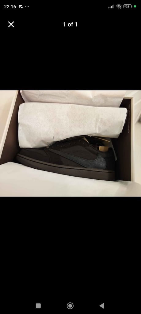 image for Nike x Travis Scott Velvet Brown Jordan 1 Low
