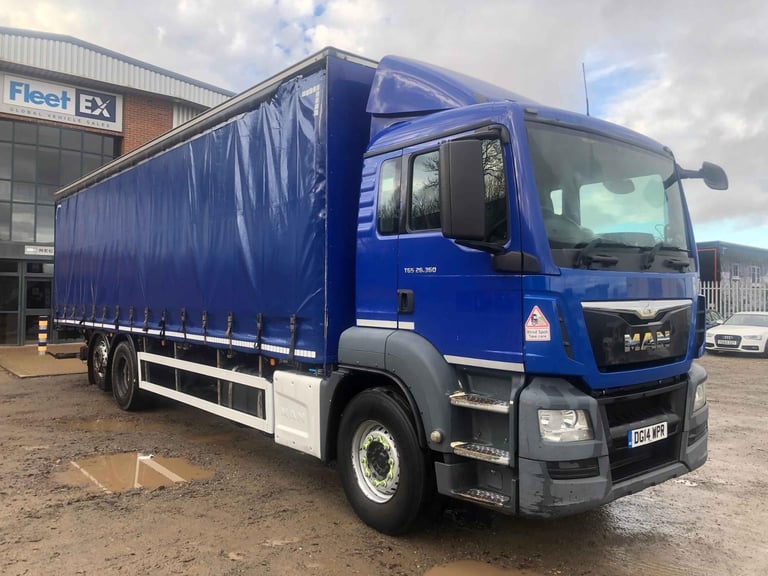 MAN TGS 26.360 26 TONNE CURTAINSIDER 2014 - DG14 WPR