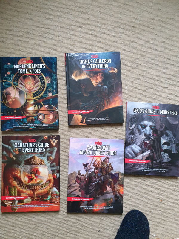 Dungeons and dragons books