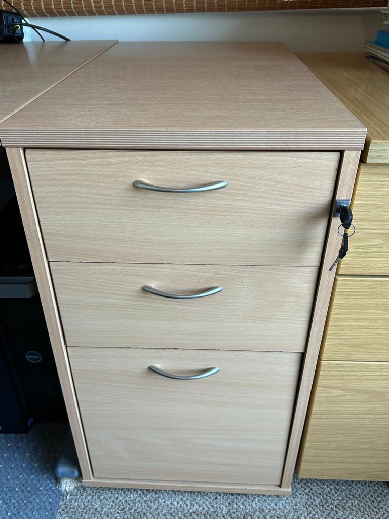 image for 3 Drawer unit- lockable 