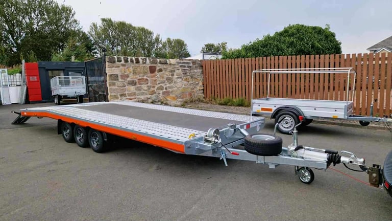 BRAND NEW Niewiadow Jupiter Car Transporter Trailer 5,5m x 2,1m 3500kg 18ft x 7ft Tiltbed