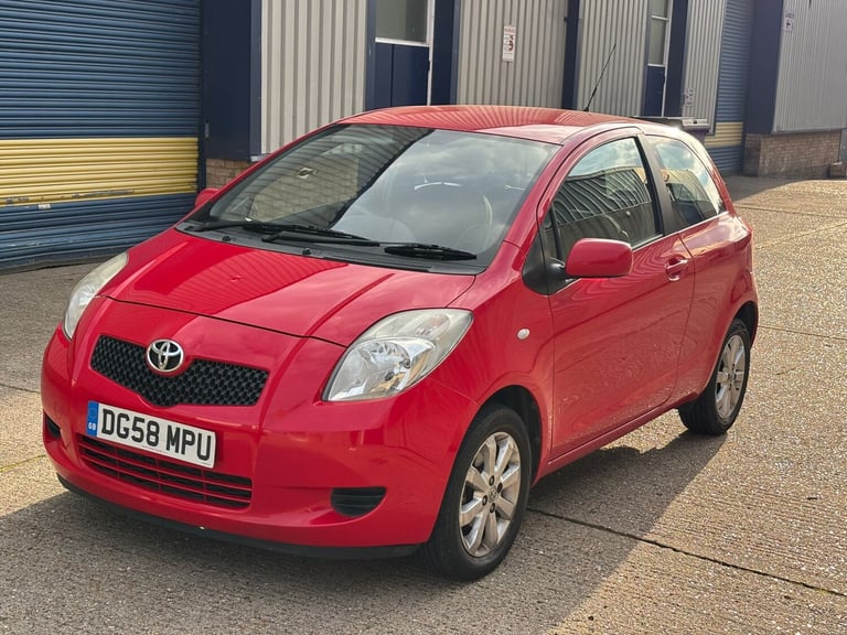 2008 Toyota Yaris 1.0 VVT-i TR 3dr HATCHBACK Petrol Manual