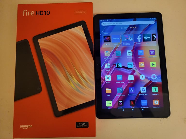 image for Amazon Fire HD 10 tablet.