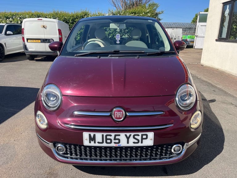 2015 Fiat 500 1.2 500 Lounge 3dr Hatchback Petrol Manual